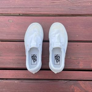 used white slip on vans